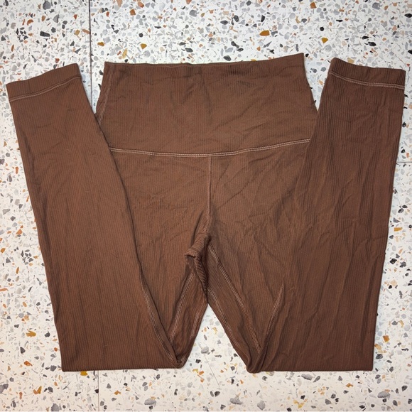 Lululemon Align Ribbed High Rise Pant 25” - Picture 2 of 4